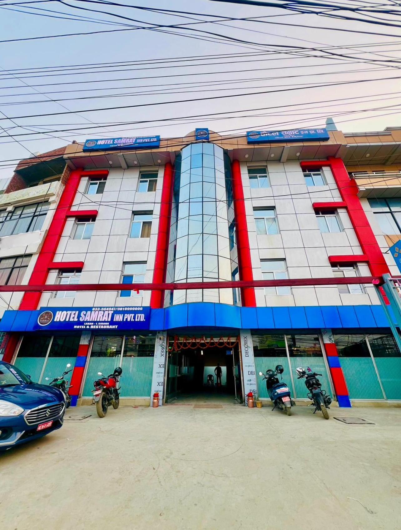 Hotel Samrat Inn Pvt Ltd Lahan 외부 사진